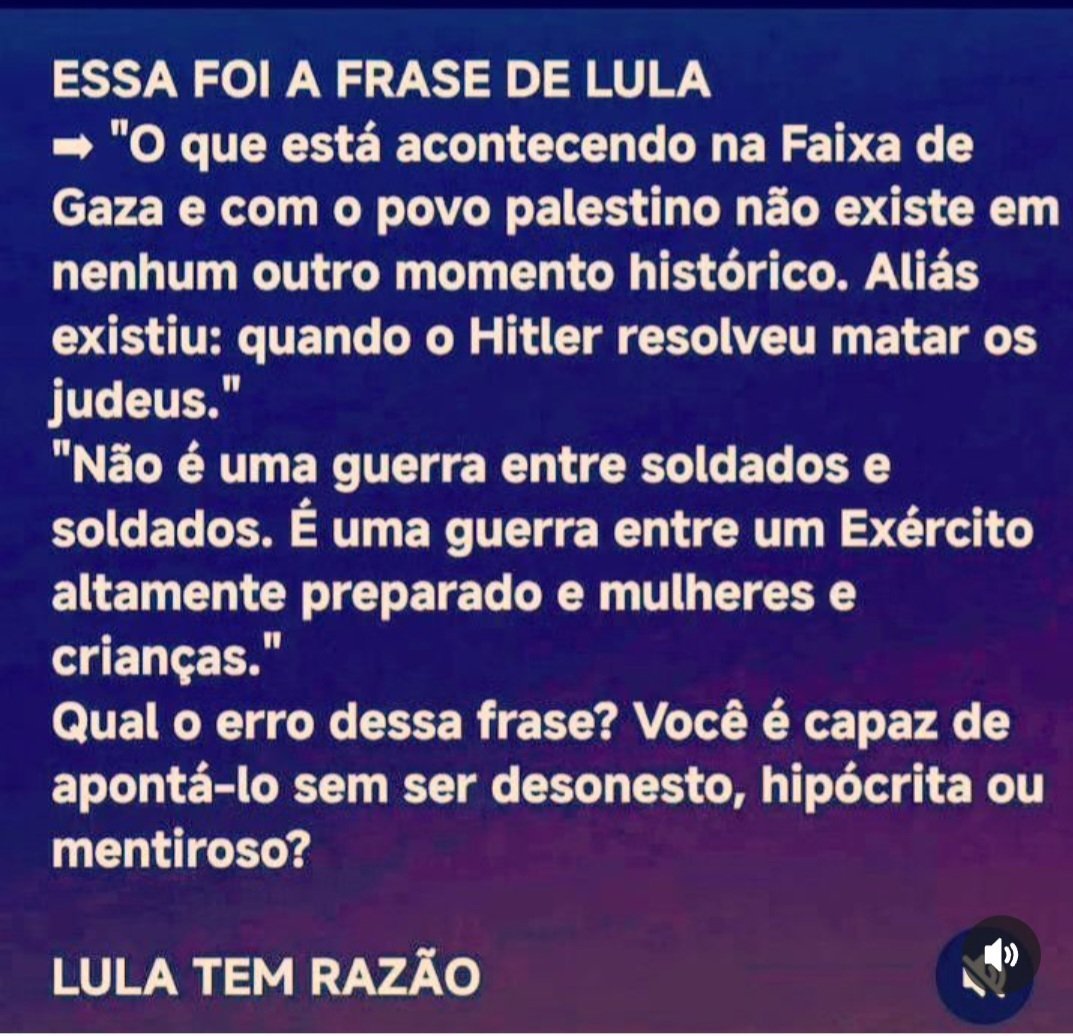 edvaldoparente's tweet photo. Me Respondam , onde está a negativa que houve um Holocausto Judeu na fala do Presidente? Na realidade estão tentando esconder um Genocídio Atual através de um formulação distorcida de um contexto, MÍDIA BRASILEIRA, TENTA OUTRA ESSA NÃO COLOU. https://t.co/T0N2wF0rXp