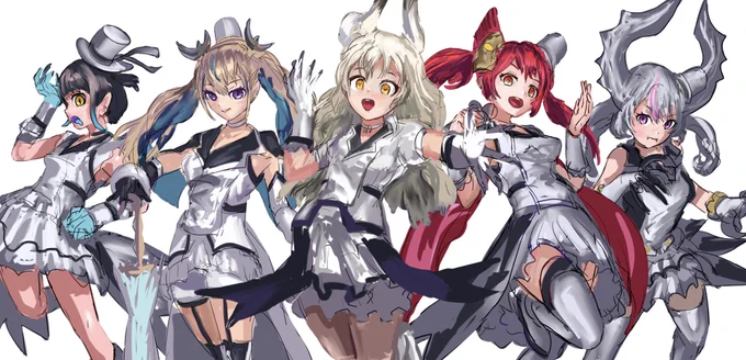 ゼニス擬人化上手くまとめて仕上げたい#デュエマ 