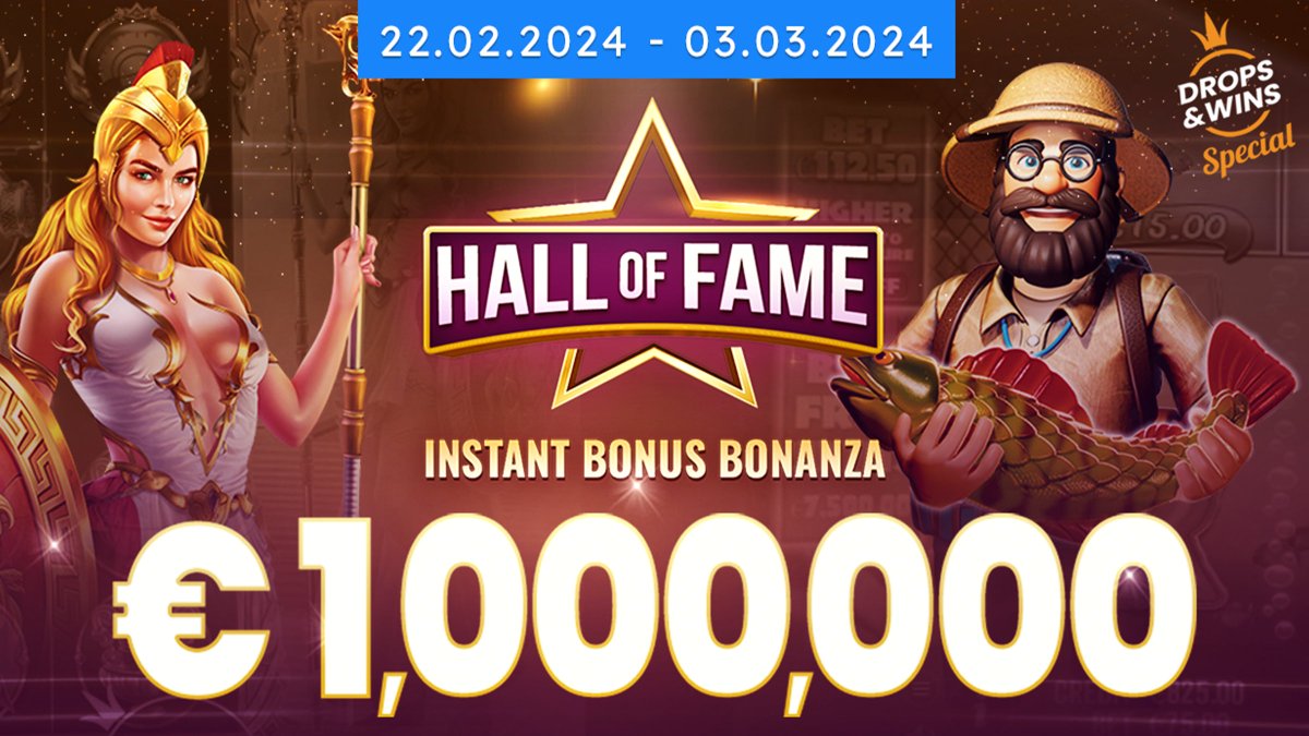 📣 Pragmatic Play'de ödül tam 1 milyon Euro!

Drops &amp; Wins Special 🎰 ile 22 Şubat - 3 Mart 📆 tarihlerinde en iyi oyunları oyna ve ödülleri topla!

Hemen oyna, payına düşeni al! 🤑

ikimisli Giriş - cutt.ly/ikimisli-giris

#ikimisli #CasinoSiteleri
