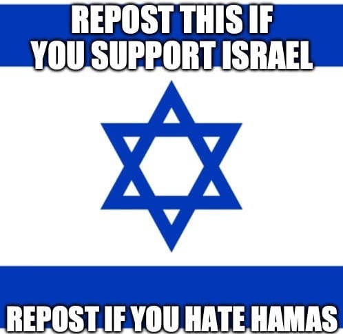 @IDF Repost if you support Israel 🤝❤️