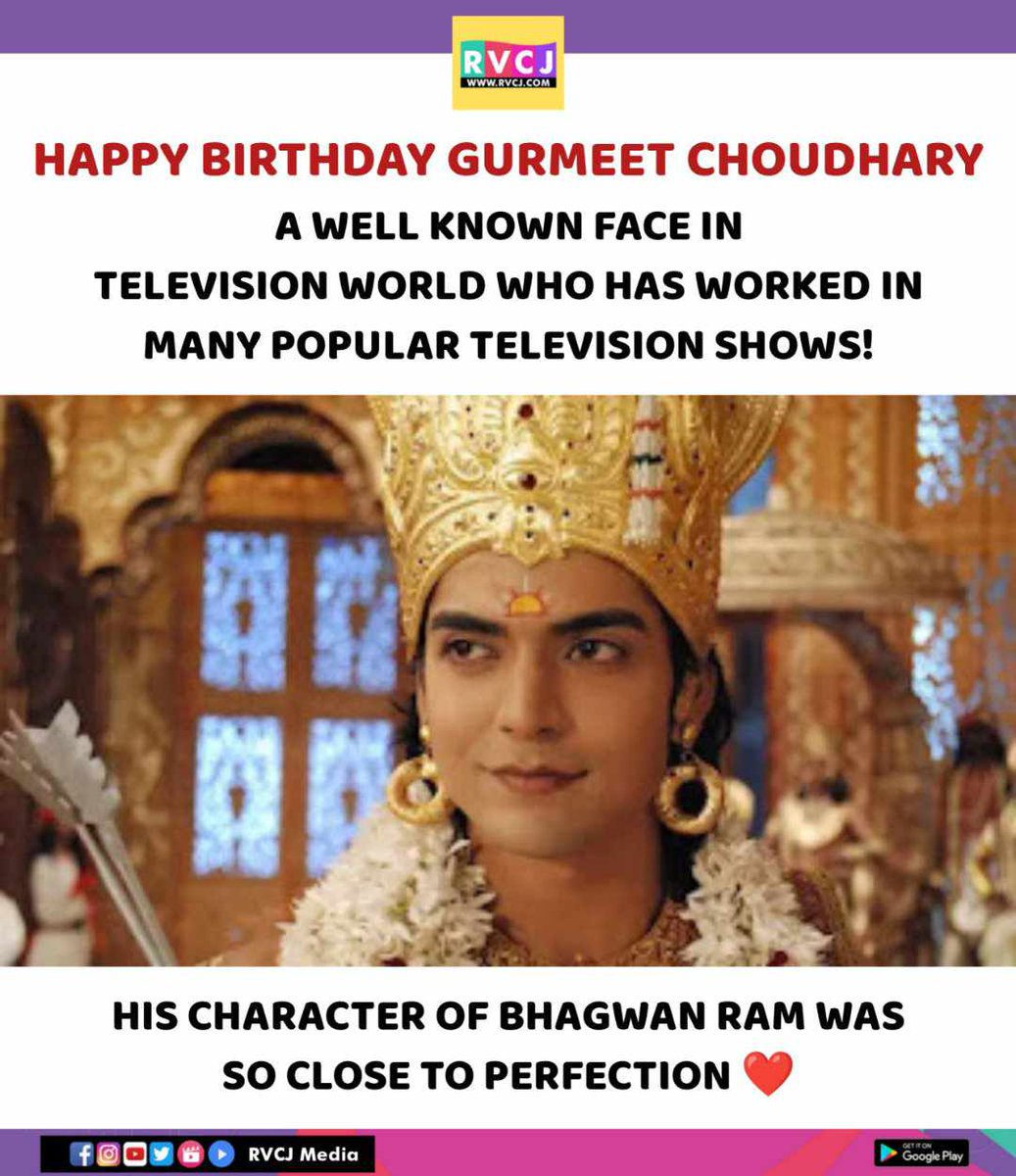 rvcjmovies's tweet image. Happy Birthday Gurmeet Choudhary

#gurmeetchoudhary