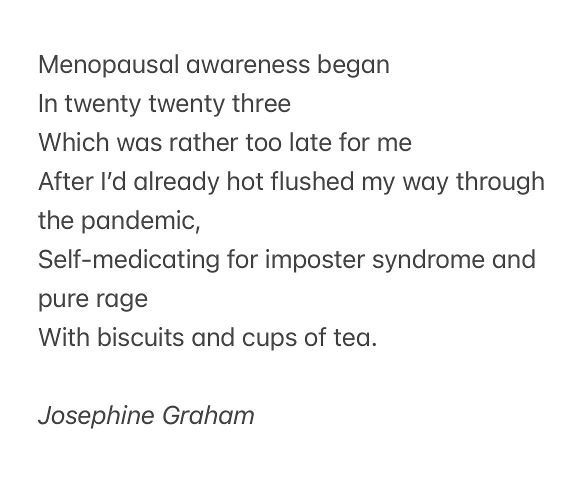 Oh no, not someone else jumping on the #Menopause bandwagon 🥵