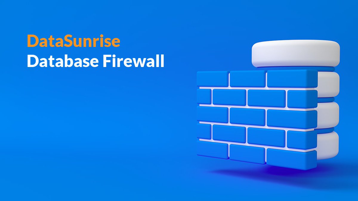 datasunrise's tweet image. Database firewall is an intrinsic part of the data and database protection. Find out more about DataSunrise firewall:
rb.gy/x9wfpw
#firewall #databaseprotection #databasefirewall