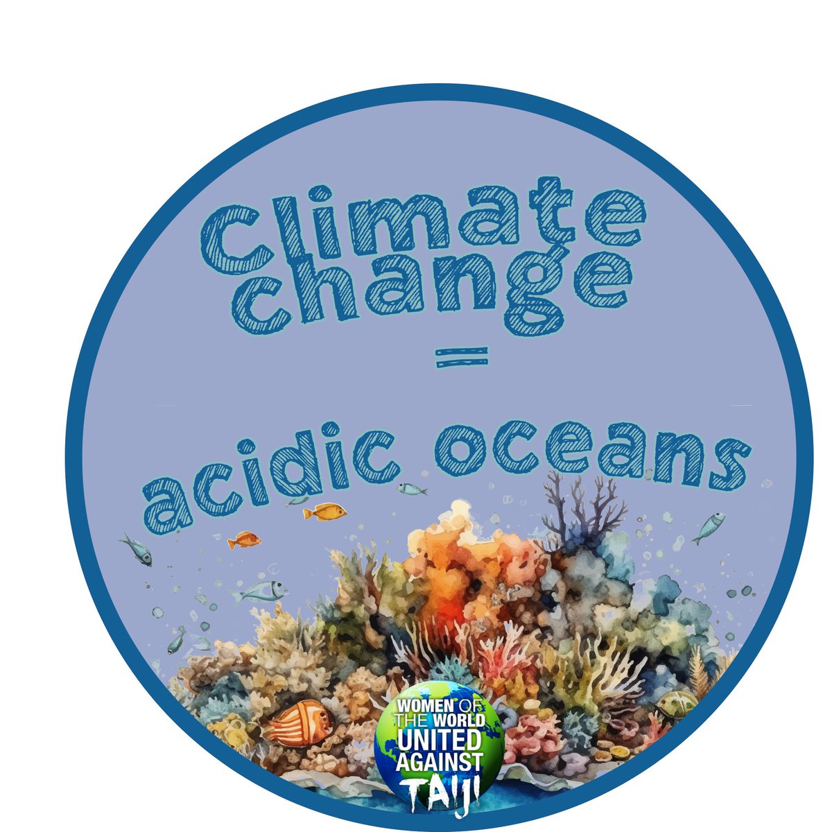 Climate change has a huge impact on the oceans. Particularly evident in tropical regions where marine ecosystems are fragile and rich in biodiversity and habitats are undergoing irreversible changes. #WOWvTaiji #Ocean website: wowvstaiji.com