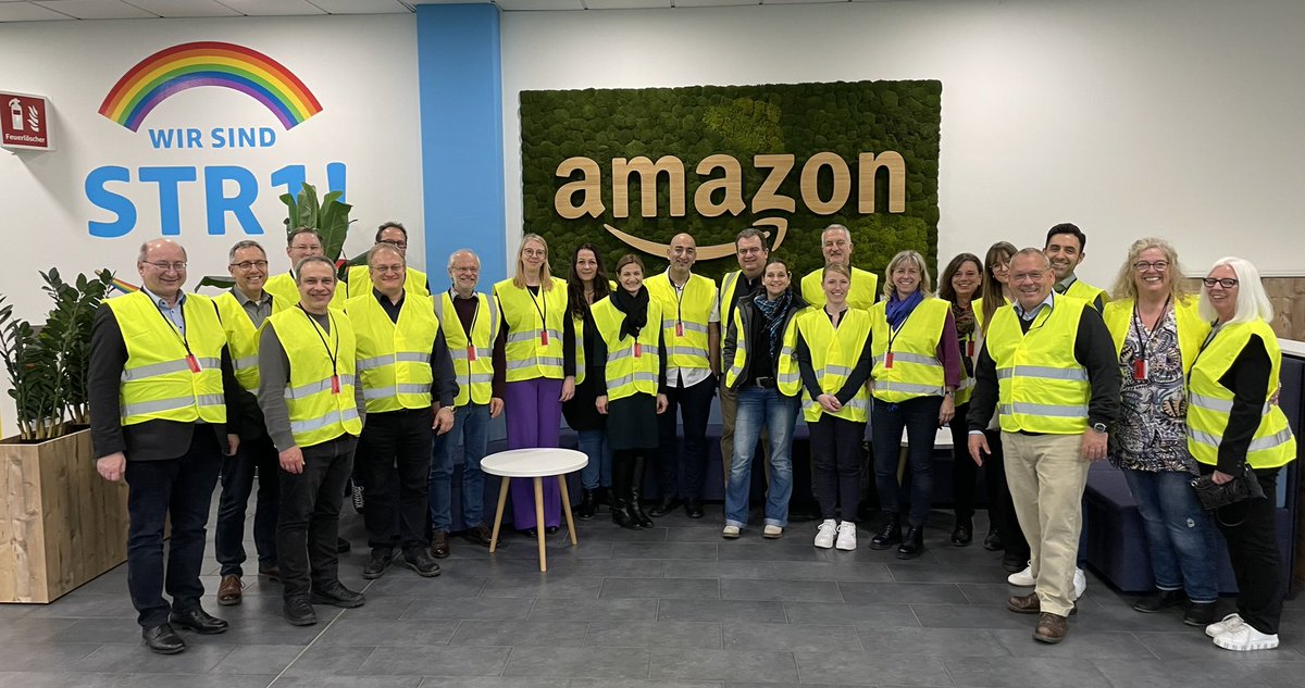 Spannende Einblicke bei der Arbeitsmarkterkundung des VR10 beim ersten #BLOK Treffen 2024