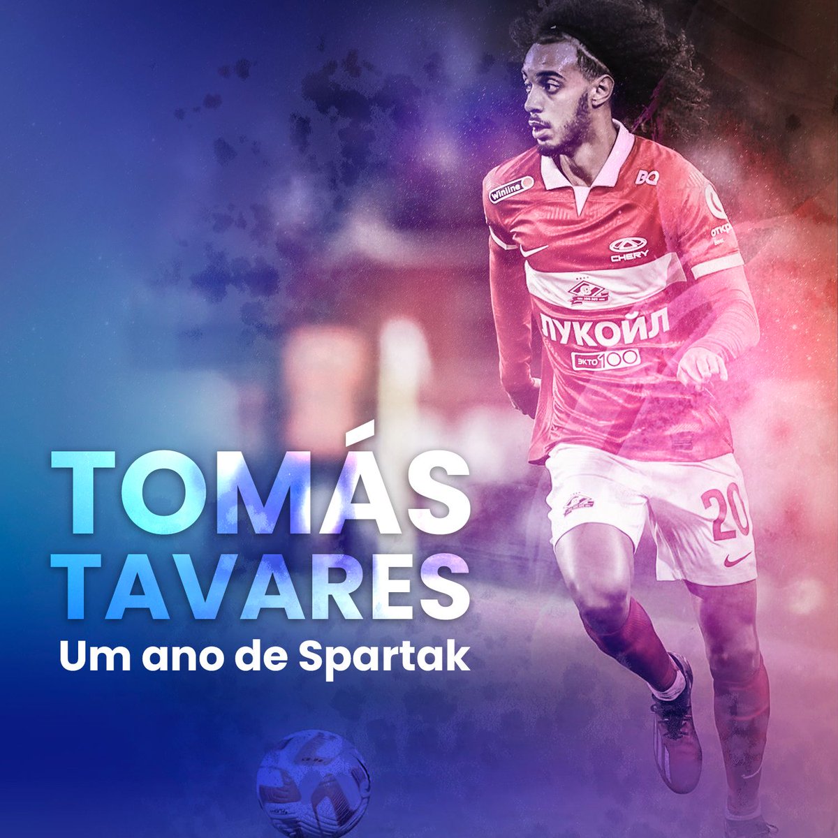 ❗️Um ano de Spartak de Moscovo❗️

👉Aposta do treinador 👉 Dérbi na estreia 👉 Titularidade conquistada 👉 Revés na Seleção 👉 Regresso para breve

mais 👉 shorturl.at/vM489

#TomasTavares #SpartakMoscow #Football