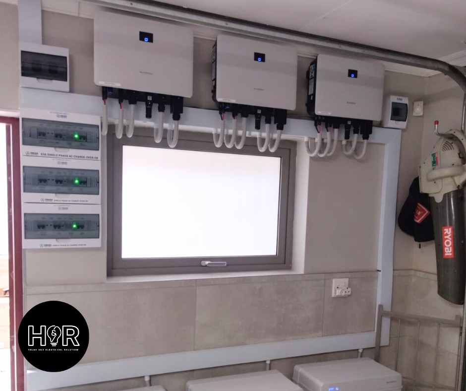 Sungrow_sa's tweet photo. We're thrilled to showcase recent installations by our loyal partner - H&amp;R Solar and Electrical Solutions. Great job! A big thank you for your continuous hard work in delivering Sungrow Home Energy Solutions.
#SungrowZA #CleanPowerforAll https://t.co/mddJomBTVV