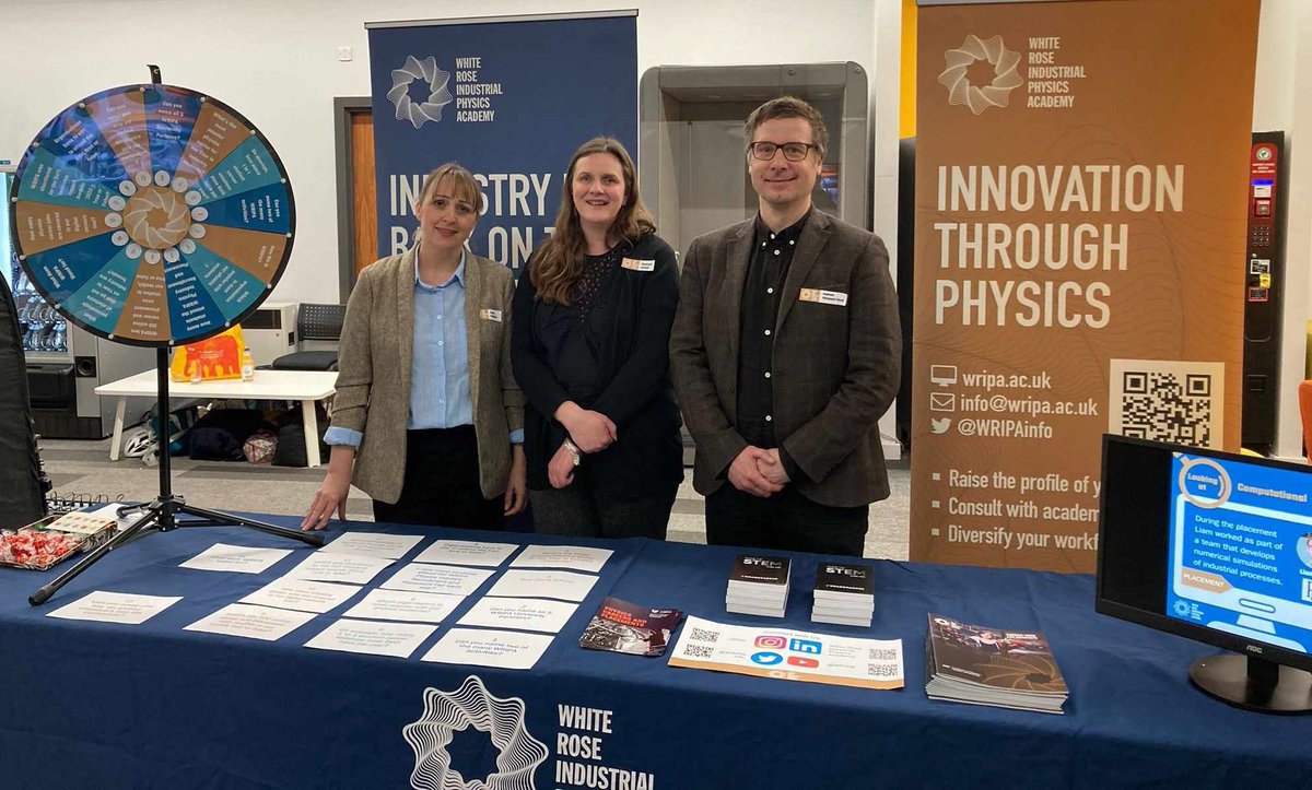 Fantastic to be part of the <a href="/UoY_PET/">UoY School of Physics, Engineering and Technology</a> launch last night at the Technology for the public good: Using physics and engineering to solve humanity's key challenges event @UniofYork with loads of great #industry examples! And our wheel of course! #stem #physicsstudent #careers