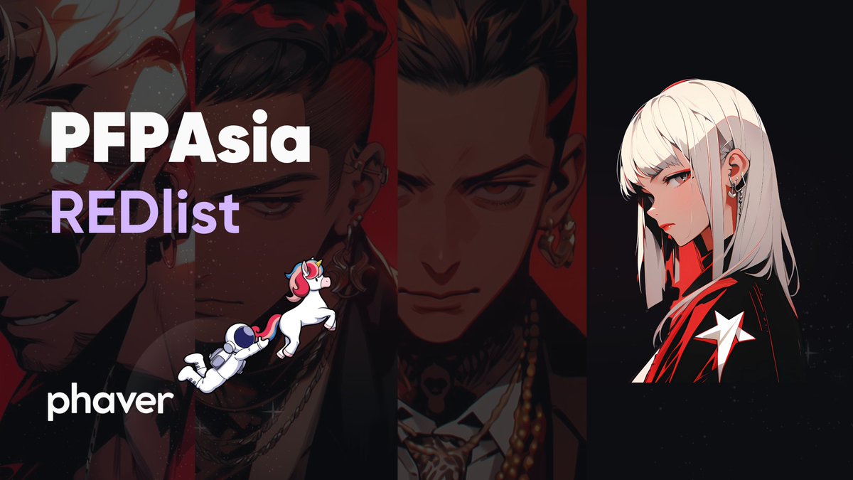 Gm Frens, it’s getting RED in here! 🥵 ♥️

🔥 We’re raffling 50 REDlist spots for the <a href="/PFPAsia/">PFPAsia | PFP AGI System</a>  NFT 🟥👀 Plus, each winner gets 1k Phaver Points.

To enter ⤵️
1️⃣ Follow <a href="/Phaverapp/">Phaver Community</a> &amp; <a href="/PFPAsia/">PFPAsia | PFP AGI System</a>
2️⃣ Repost this
3️⃣ Complete tasks: taskon.xyz/campaign/detai… with your Phaver wallet🦄