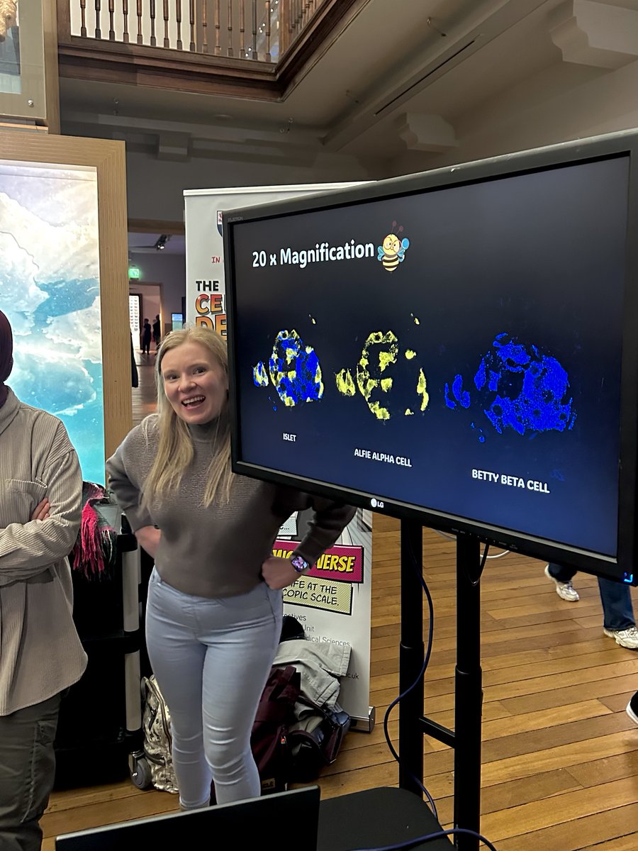 DRMG_NCL's tweet photo. π¬ Yesterday we joined @BioImaging_NCL at @GNM_Hancock for their #CellDetectives outreach event! We had a fantastic time sharing our diabetes research with young scientists and their families π§βπ¬ https://t.co/upLsm82t7y