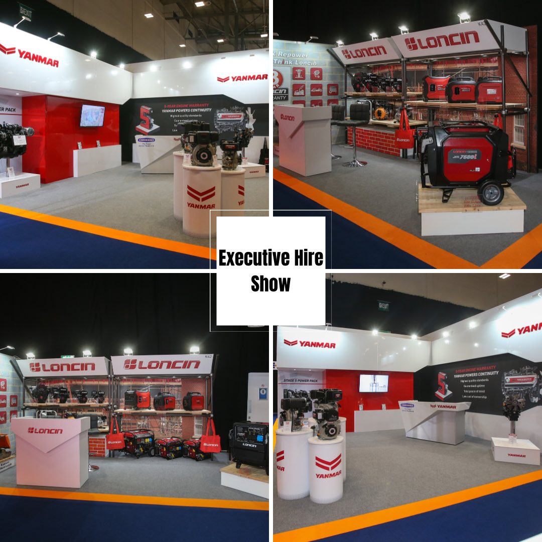Last week some of the team were at Executive Hire Show 2024 having designed and built these 2 stands for our client.

#ehs2024 #cbsarena #exhibitionstanddesign #exhibitionstand #exhibition