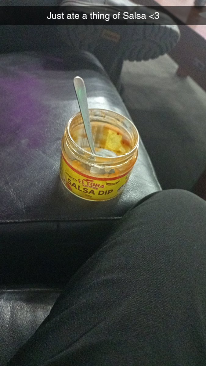 Amber_ABitWeird's tweet photo. @Mag_Mgmt We don't talk about me eating a whole thing of Salsa.. https://t.co/pMlVfMPghY