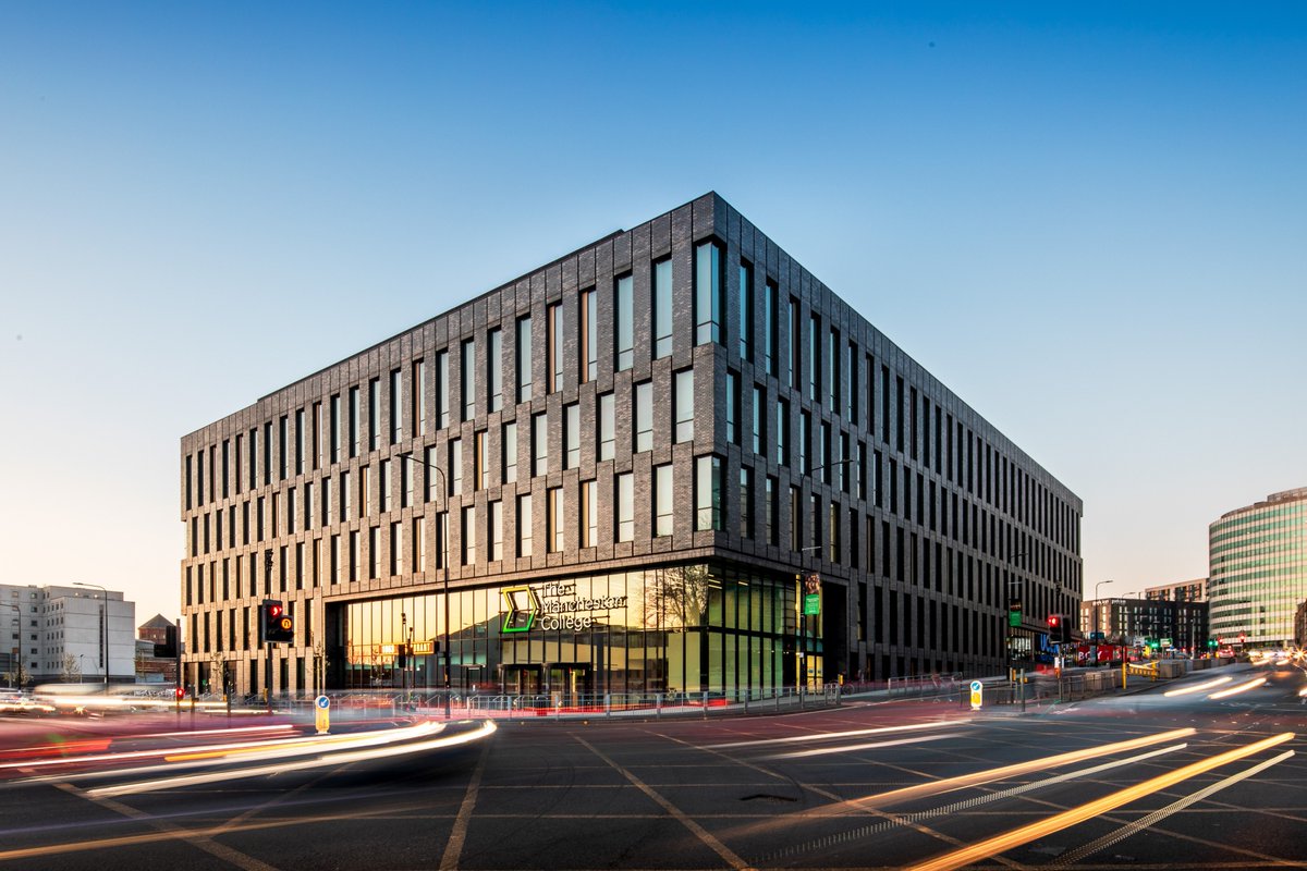 We are thrilled to announce City Centre Campus Phase 1, The Manchester College, which we designed in collaboration with @bondbryan, has been shortlisted in the 2024 @RIBA North West Awards. Full shortlist: bit.ly/4bJ9zMR #RIBA #RIBAawards #architecture #collaboration