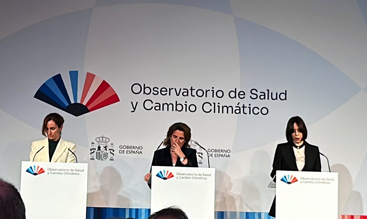 Tres Ministras comparten la responsabilidad de encararse al CC Y ponen en marcha #ObservatorioCambioClimatico y <a href="/SEO_BirdLife/">SEO/BirdLife</a>  estará muy cerca apoyando con su trabajo para demostrar que la Naturaleza y la salud son UNO #RecetamosNaturaleza <a href="/Fede_seo/">Federico García</a> @Edu_Ambiental <a href="/mcperdices/">Risi</a>