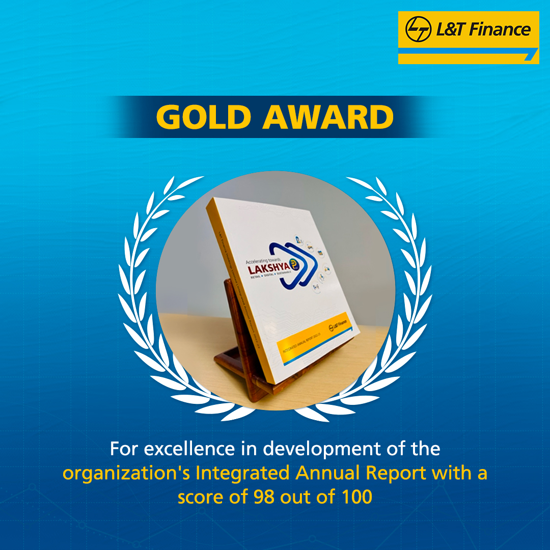 LnTFinance's tweet photo. Honoured to announce that L&amp;T Finance Holdings Limited has clinched three prestigious awards in the League of American Communications Professionals (LACP) Integrated Report Competition 2022-23! 🌍
 
<1/3> https://t.co/ZJKjLuhBJF