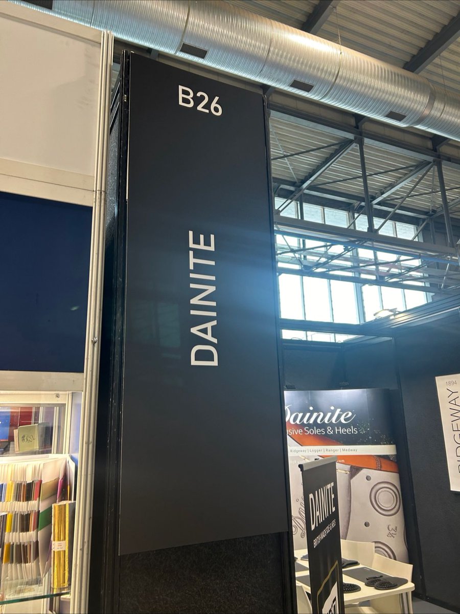DainiteStudded's tweet photo. It's the final day of @lineapellefair! 

We've had an amazing few days here in Italy, with some great conversations about our #rubber soles, and the strength, durability &amp; traditional style that they poses. 🙌

Swing by Stand B26 if you're attending today, we'd love to see you! https://t.co/nFGesyDxzw