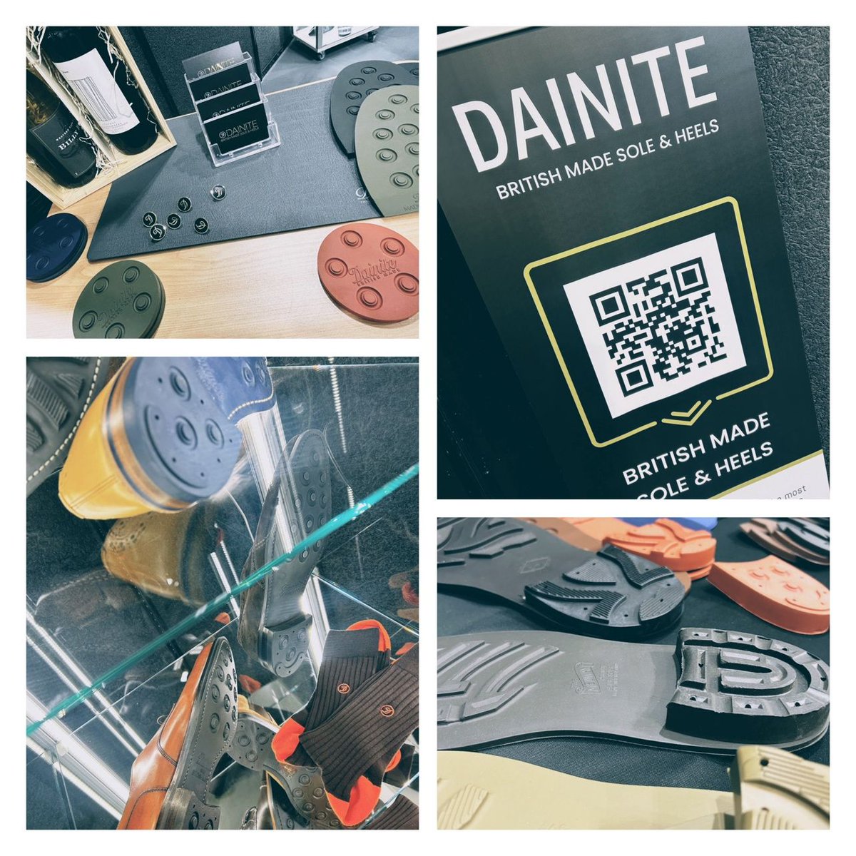 DainiteStudded's tweet photo. It's the final day of @lineapellefair! 

We've had an amazing few days here in Italy, with some great conversations about our #rubber soles, and the strength, durability &amp; traditional style that they poses. 🙌

Swing by Stand B26 if you're attending today, we'd love to see you! https://t.co/nFGesyDxzw