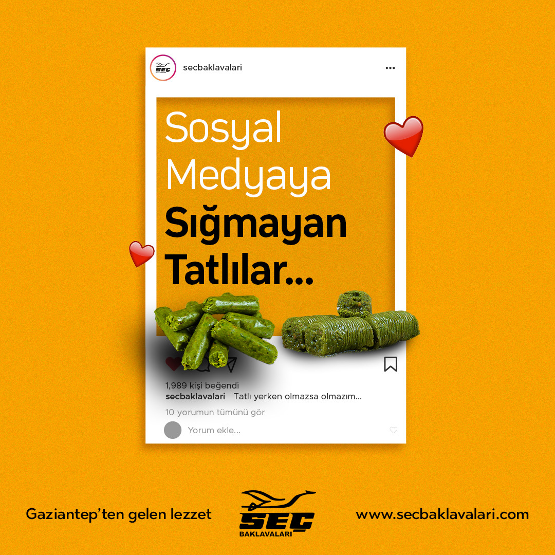 Sosyal medyaya sığmayan tatlılarımız için hemen sipariş verebilirsiniz.

(0342) 328 98 98

#seçbaklava #baklava #suböreği