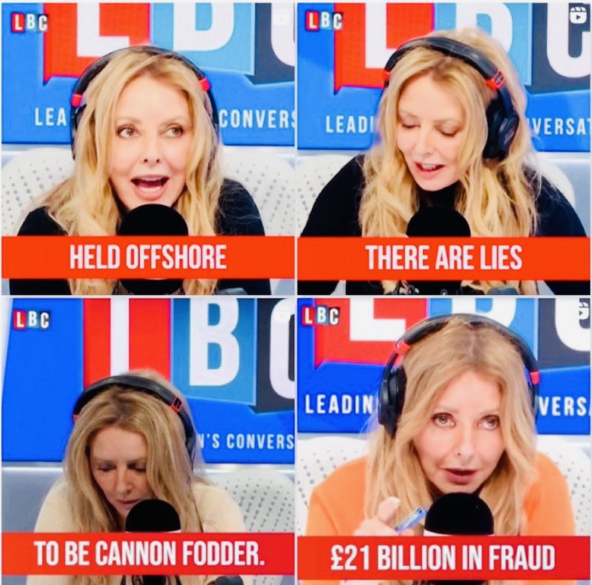 Carol Vorderman tweet media