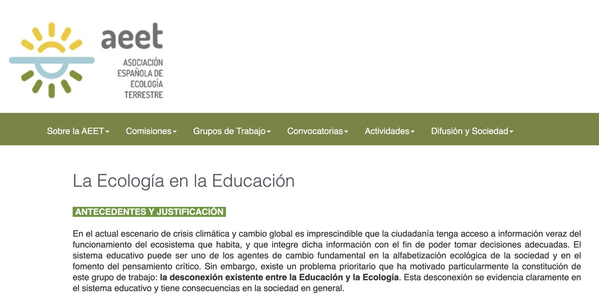 Café-tertulia del grupo de trabajo 'Ecología en la Educación' 'Los Ciclos de Mejora en el Aula: una estrategia para el cambio docente en la universidad' por Rafael Porlán @rporlan @unisevilla Lunes 4 de marzo a las 16:00 en meet.jit.si/AEET-EcoEdu