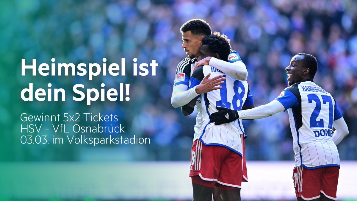 HanseMerkur Sports (@hansemerkurspo) on Twitter photo If you know you know. #HSVOSN
🔵Sei Follower von
<a href="/HanseMerkurSpo/">HanseMerkur Sports</a>
🔵Retweete diesen Post
Die Gewinnerbekanntgabe ist am 26.02., 9 Uhr 🤞
TNB: fcld.ly/z661208
#HanseMerkur #nurderHSV If you know you know. #HSVOSN
🔵Sei Follower von
<a href="/HanseMerkurSpo/">HanseMerkur Sports</a>
🔵Retweete diesen Post
Die Gewinnerbekanntgabe ist am 26.02., 9 Uhr 🤞
TNB: fcld.ly/z661208
#HanseMerkur #nurderHSV