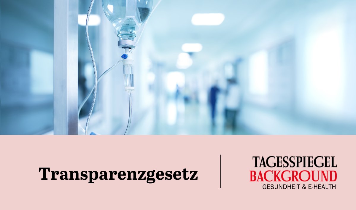 Tagesspiegel Background Gesundheit & E-Health tweet media