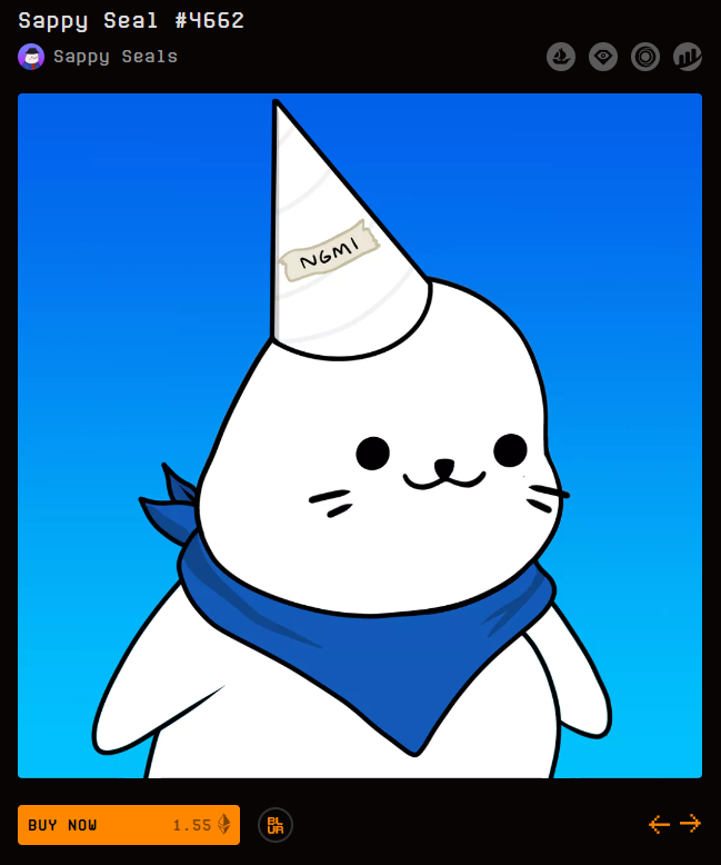 This is one of the cleanest floor Seals I've ever seen, holy