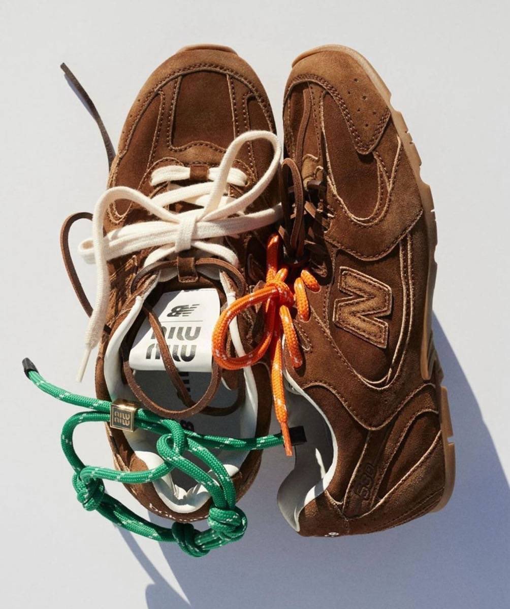 楽天市場】【中古】 miu miu × new balance 22SS 574 ミュウミュウ