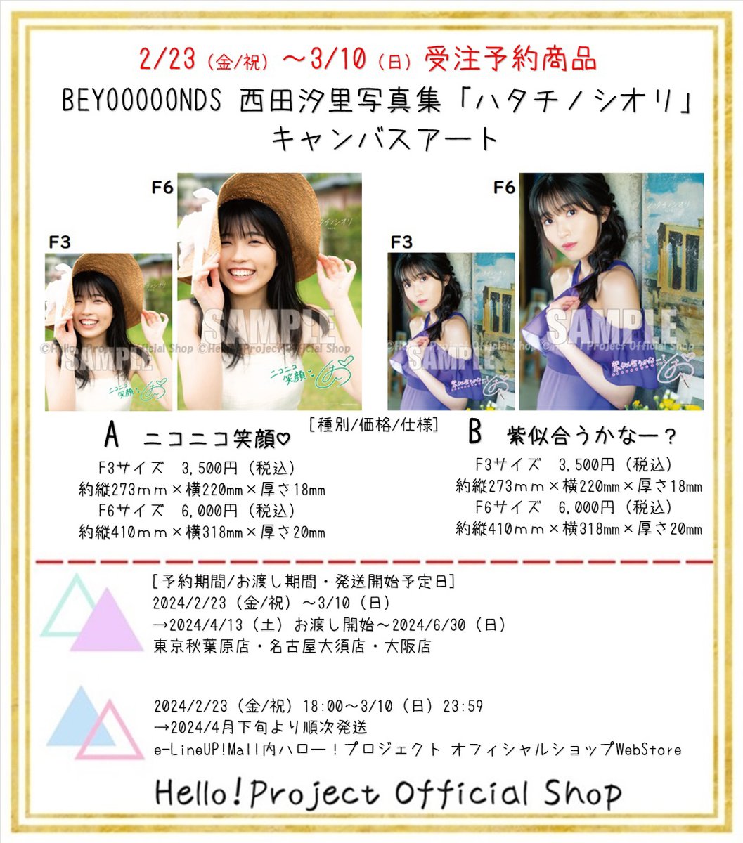 2/23発売 10時～東京秋葉原店・名古屋大須店・大阪店 18時～WebStore