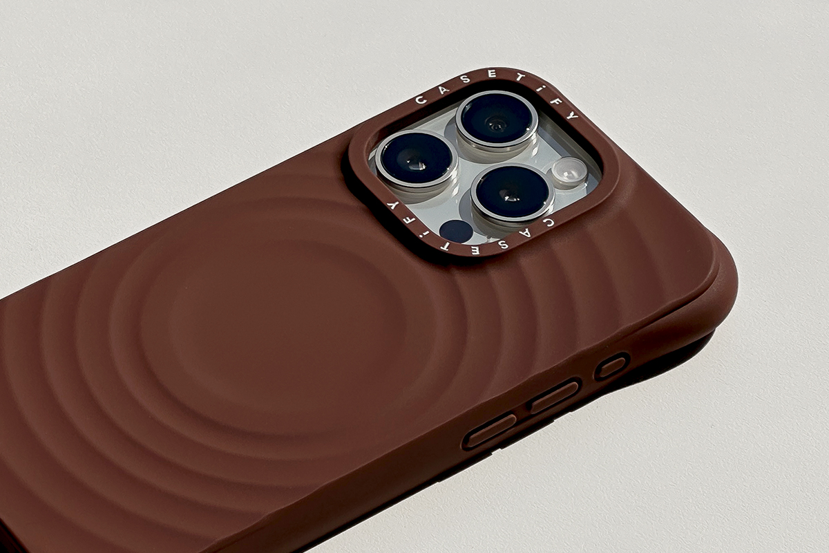 ケースティファイiPhone 15pro ケース　シリコン　ラテ ケースティファイiPhone 15pro ケースシリコンラテ