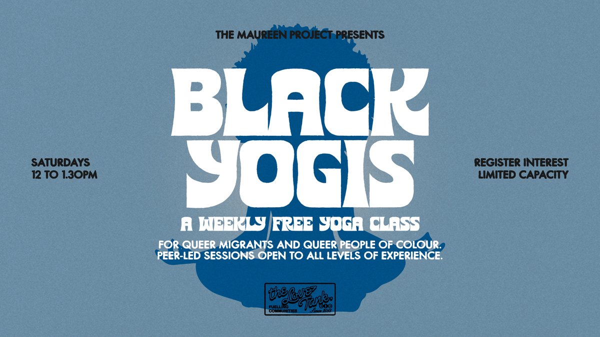 📢Due to popular demand Black Yogis is continuing into March & April 2024 at @thecommonpress ➡️Black Yogis is a FREE safe space for queer migrants & queer people of colour to connect through yoga. 🎟️Tickets available for Saturdays in March 2024 - link.outsavvy.com/byogi