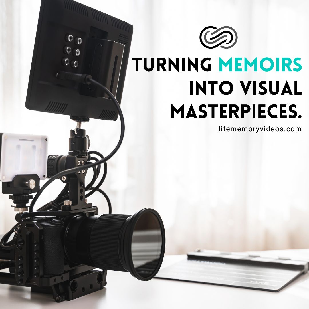 From Words to Video.

Transform your written memoirs into captivating video stories with LifeMemoryVideos. A unique blend of autobiography, biography, and visual artistry to keep your memories alive.

#Memoirs #family #lifemoments #TreasuredMoments #CinematicJourney #LifeStories