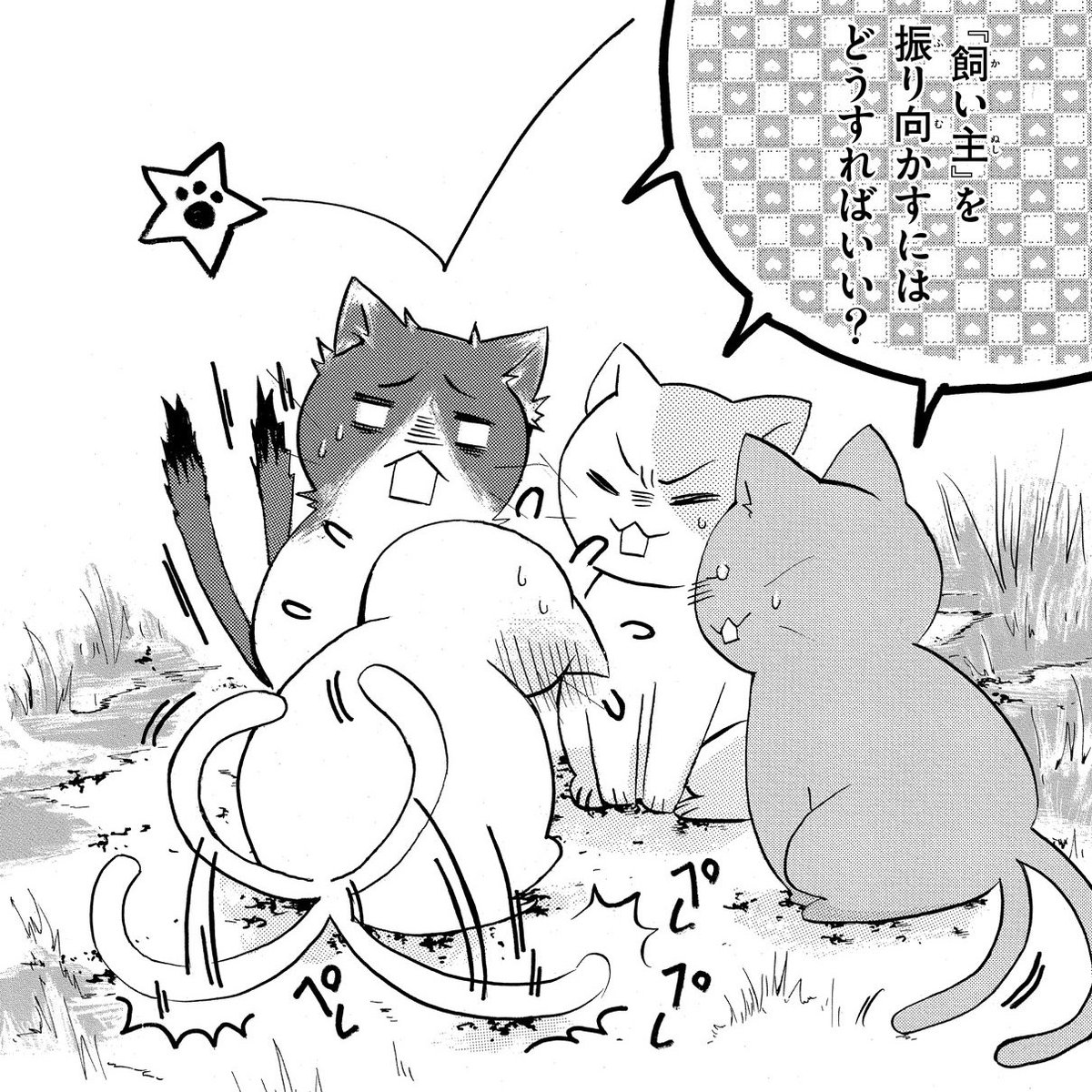 猫ちゃんたち恋のから騒ぎ漫画(0/5)
#猫の日2024 #漫画が読めるハッシュタグ 