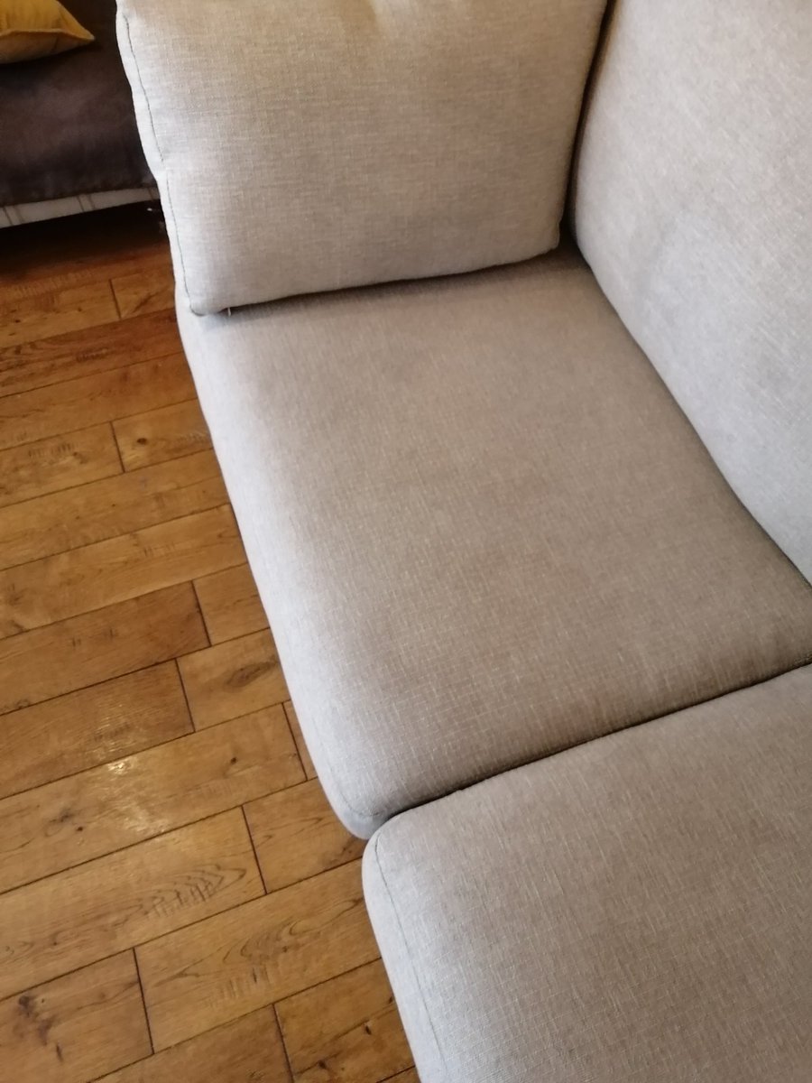 After much persuasion the sofa came up pretty good.