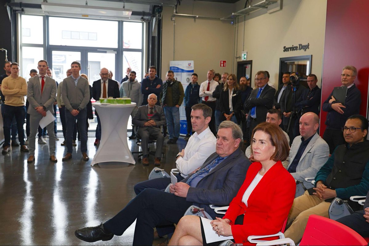 UnithermHS's tweet photo. Last week we celebrated the official launch of our @SEAI_ie accredited Certificate in Heat Pump Installation, Commissioning, Maintenance and Servicing part-time Course. 

Designed in partnership with @atu_ie, held right here in our very own dedicated Training Academy at Unitherm. https://t.co/U1lsT8doQv