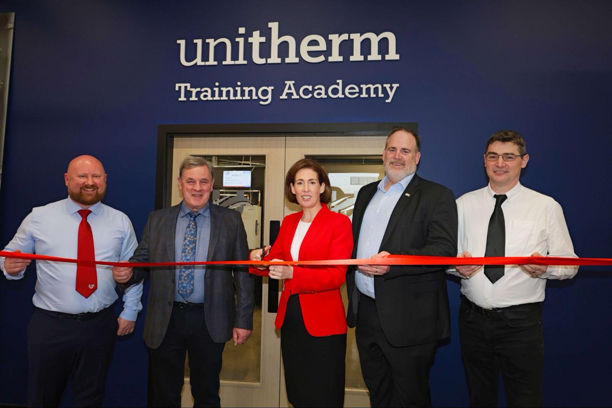 UnithermHS's tweet photo. Last week we celebrated the official launch of our @SEAI_ie accredited Certificate in Heat Pump Installation, Commissioning, Maintenance and Servicing part-time Course. 

Designed in partnership with @atu_ie, held right here in our very own dedicated Training Academy at Unitherm. https://t.co/U1lsT8doQv