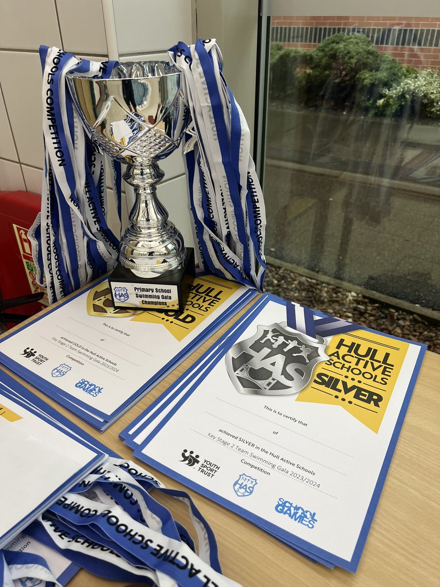 HullActiveSch's tweet photo. Fantastic to be back at @HymersSport for the annual Hull Schools KS2 Swimming Gala! 🏊🏻

Hull Schools Team event this morning, followed by an Individual format this afternoon. Thanks to Mr Mills @HymersSwim for his organisation &amp; delivery of this event.

#GetHullActive https://t.co/F051VrbGUP