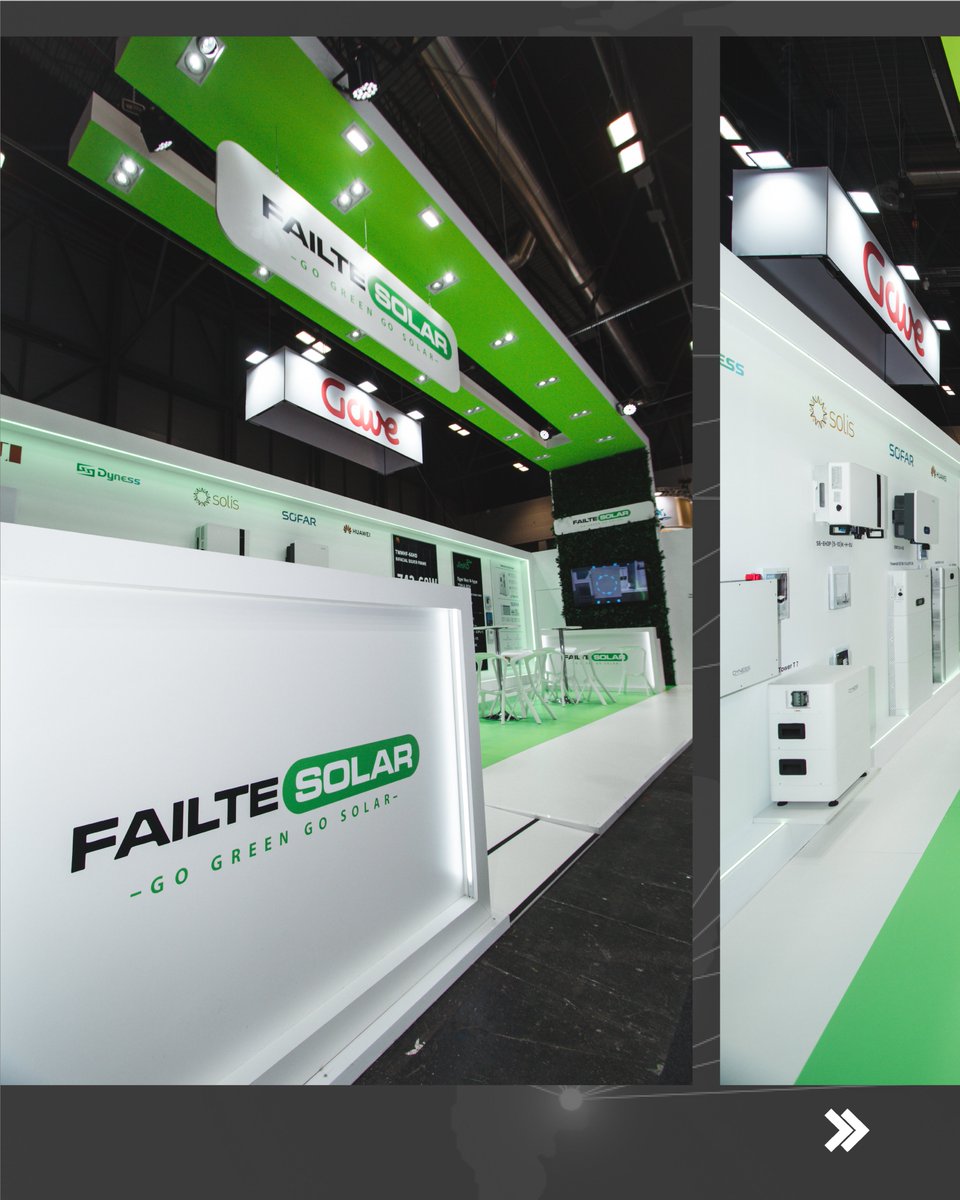 RMBDSolutions's tweet image. ⚡️Un año más que construimos a gran escala en #Genera2024 Madrid

🇪🇸Este fue el Stand para #FailteSolar

#RMB #Forogenera #ExhibitAnywhere #goexpo #standsdesign #exhibit #shop #medioambiente #expo #retail #store #stand #stands #booths #retaildesign #boothdesign #boothbuildings