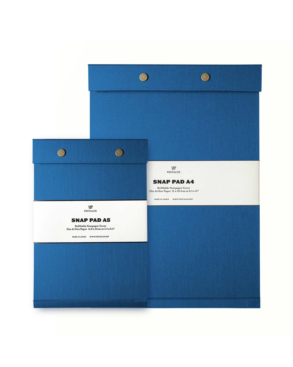 POSTALCO_NEWS's tweet photo. スナップパッドのポスタルコショップ限定色 Cobalt が入荷しました。
Limited quantity Cobalt Snap Pads are now available at the Postalco Kyobashi and Online shop. https://t.co/t6Aw2skBx6 #ポスタルコ #スナップパッド #ポスタルコショップ #日本製 #postalco #snappad #japanmade #stationery https://t.co/4h9QoOKTpy