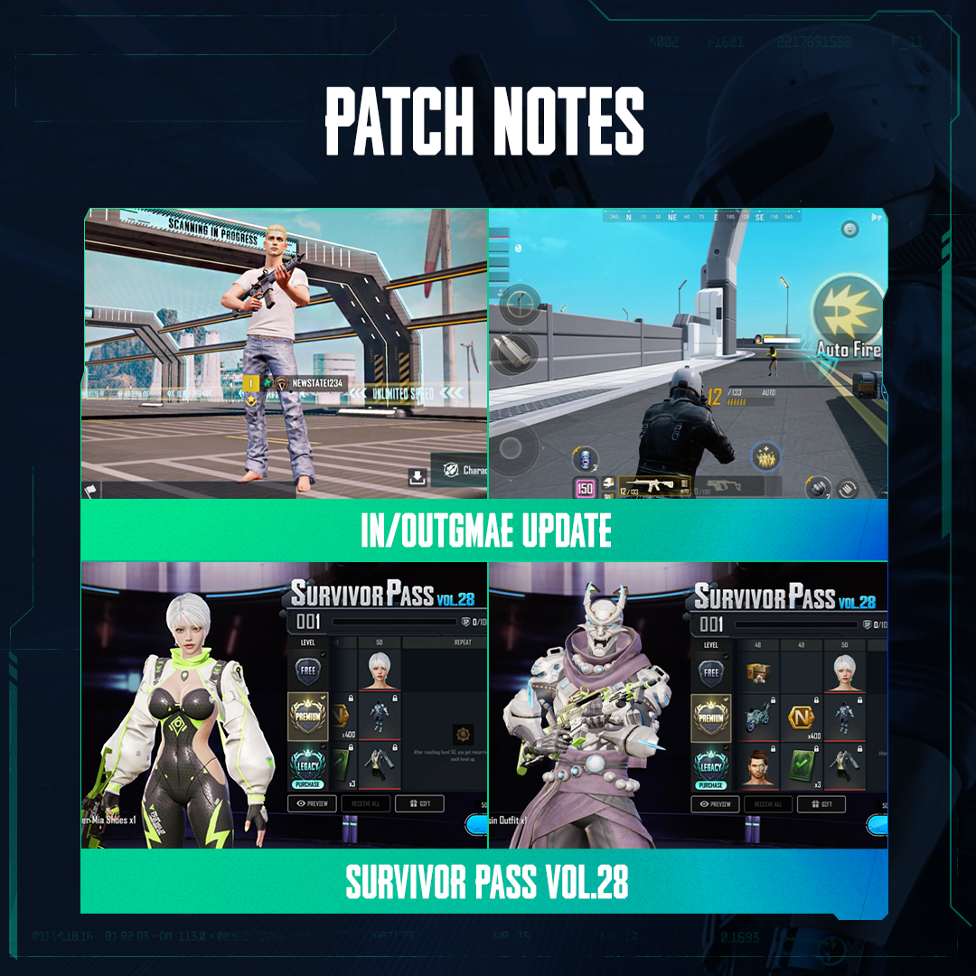 IN_NEWSTATE's tweet photo. 🏁 First Days in the New Era: Fast, fierce, and dynamic - JETA embodies the spirit of combat innovation. 🔥 Take charge with the MP-155 Ultima’s Dragon Breath and ignite the frontline!

🔥🔥🔥🔥 New Era updates coming in hot!.

#NEWSTATEMOBILE #PATCHNOTES #UPDATE #NEWERA https://t.co/XSgxTemLHM
