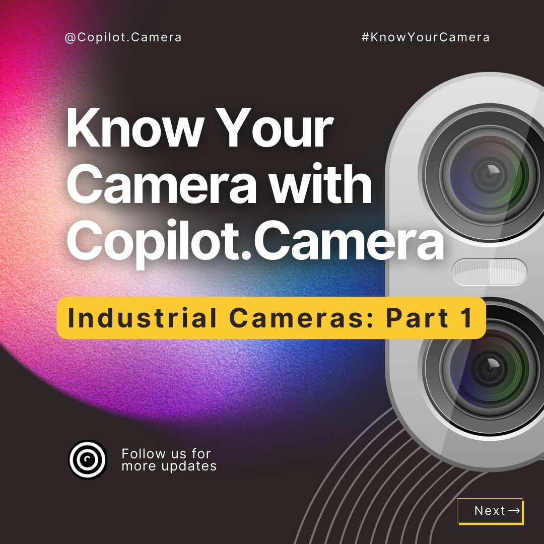 CopilotCamera's tweet photo. KnowYourCamera (KYC) at Industries 🧵1/2

Revolutionizing industries one frame at a time! 
From enhancing security to optimizing processes, cameras are the unsung heroes of the industrial realm. 🏭
#IndustrialInnovation #CamerasAtWork #TechRevolution #techupdate #IndustryForward https://t.co/QRtql6K5OM