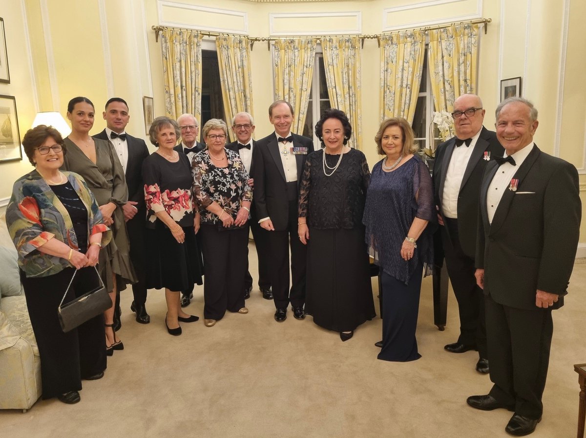 The Governor was delighted to host a dinner in honour of the present and past Mayors of Gibraltar, recognising their wonderful service to our community.
