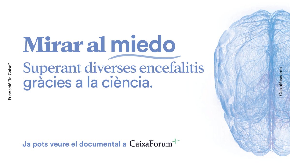 1/ ¡‘Mirar al miedo’ disponible a <a href="/CaixaForum_CAT/">CaixaForum</a>➕!

Un documental sobre la història de Marta Huertas després d'enfrontar-se a una encefalitis greu, on la intervenció dels investigadors de la xarxa #CaixaResearch Josep Dalmau i Thaís Armangué va ser clau👉bit.ly/49Kvt0k