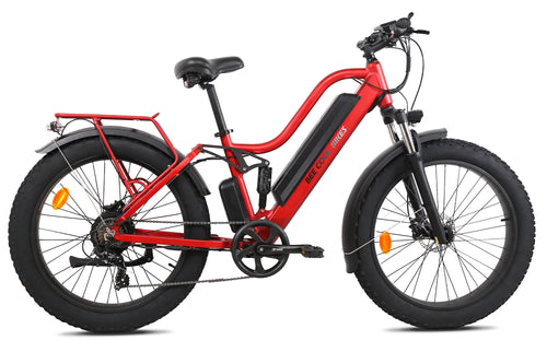 A full suspension eBike combines electric motor assistance with front and rear shock absorbers, offering riders a smooth and controlled off-road experience with enhanced comfort.

Visit  - beecoolbikes.com/pages/compare-…

#BeeCoolBikes #ElectricAdventure #RideWithPower