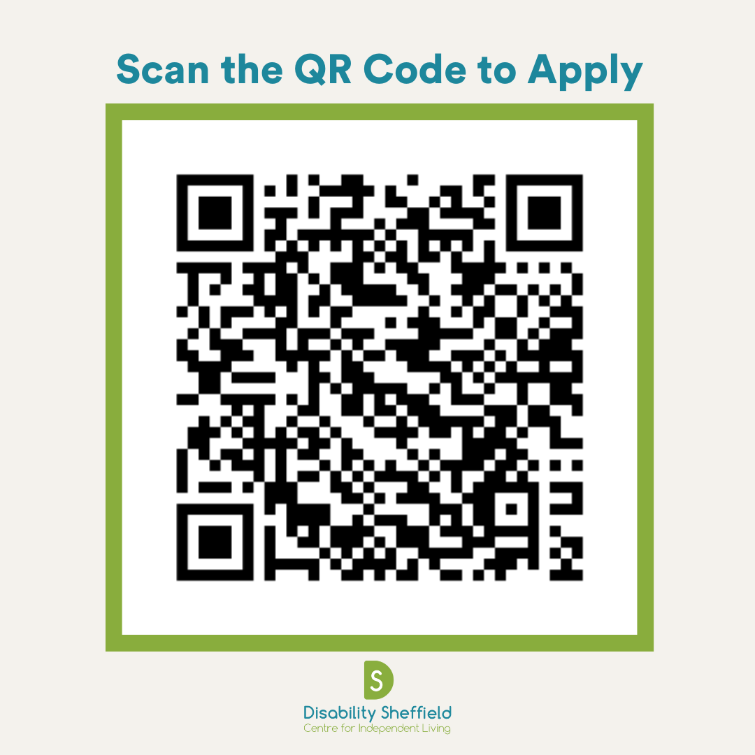 Could you be a Disability Sheffield Trustee? We’re looking to appoint up to three new Trustees to our board! Scan the QR Code or head to our website disabilitysheffield.org.uk for more information and details about how to apply