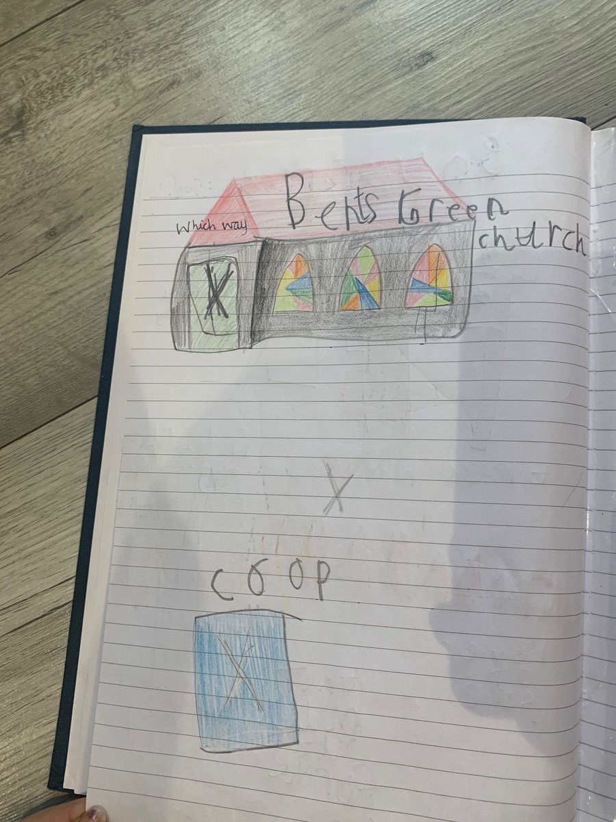 Jennife50556980's tweet photo. @CressidaCowell my son is going to dress as K2 O'Hero for World Book Day. We met you at the Crucible Theatre in Sheffield last year as part of the Off The Shelf festival and he has been SO inspired. Here are some photos of his own alternative atlas https://t.co/S3fbsaMSQ5