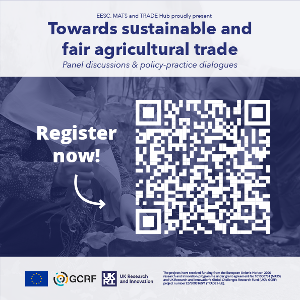 YFTAs_EU's tweet image. 🗓️Save the date!

On 5 March 2024, one of our very own YFTAs, Simon, will be joining MEPs, CSOs, farmers and various youth organisations to discuss the future of sustainable trade🌱

👉 To join, register here: us02web.zoom.us/webinar/regist…

#EESC #EESCPartnerships @MATS_H2020