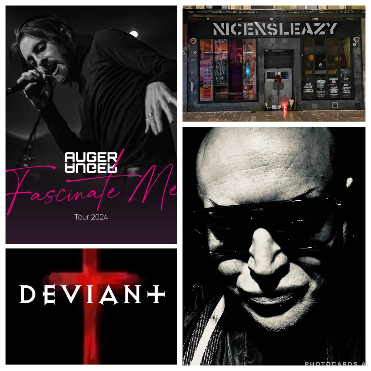 AugerOfficial's tweet photo. <i> AUGER WILL BE JOINED BY A SPECIAL GUEST IN GLASGOW IN THE FORM OF DEVIANT UK - 15TH AUGUST. <i> #AUGER will be bringing their 'Fascinate Me' UK Headline Tour, North of the Border to the Great City of #Glasgow, for a not to be missed show at @nice_n_sleazy w/guests #DeviantUK https://t.co/w5jHfOso1F