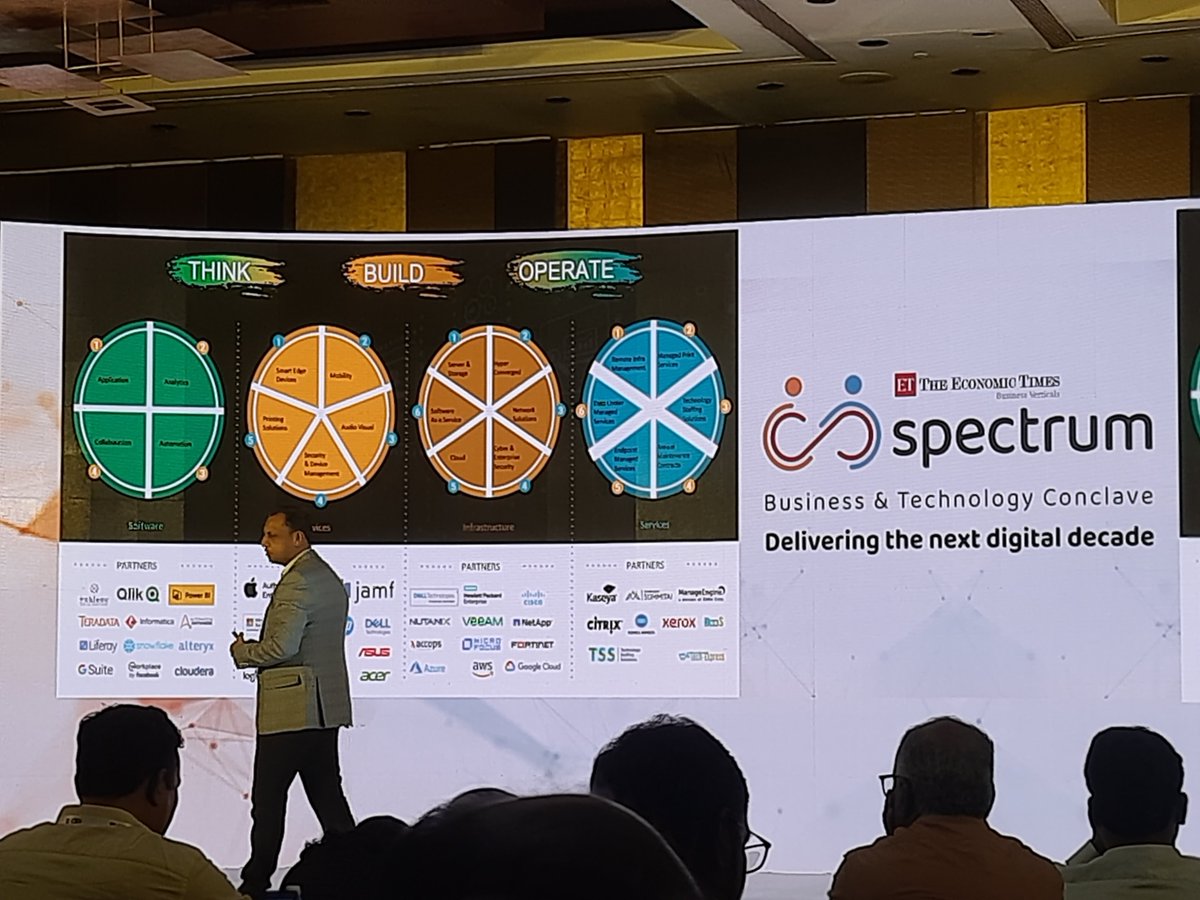 alimahadik's tweet image. ET spectrum 
Business &amp;amp; Technology Conclave
#ETCIOSpectrum
Tejas, Team Computers