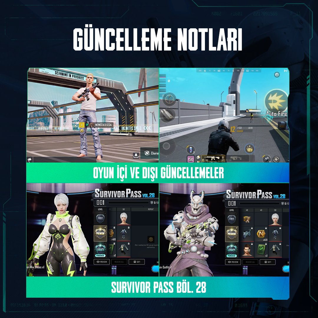 TR_NEWSTATE's tweet photo. 🏁 Yeni Çağ'ın ilk günleri kapıda! Hızlı, vahşi ve dinamik JETA'da yenilenmiş savaş atmosferini içine çek.
🔥 MP-155 Ultima'nın Ejder Nefesi'yle taarruza geç ve düşman saflarını darmaduman et!

Yeni Çağ güncellemeleri fırından taze çıktı 👉 https://t.co/DAfPBCYHnC https://t.co/QYV55mKyn5